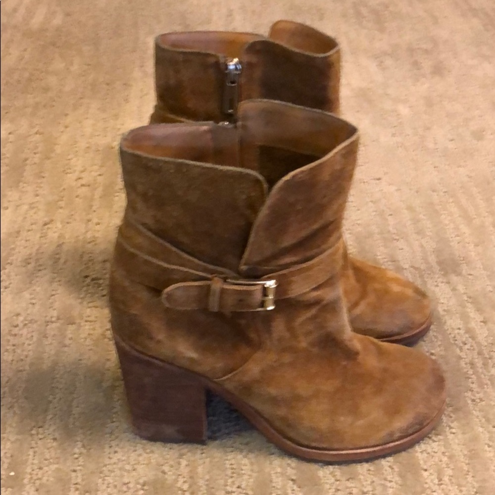 Sam Edelman Brown Heeled Boots